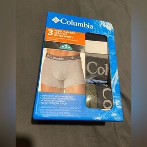 Columbia Gray Boxer Briefs Performance Stretch